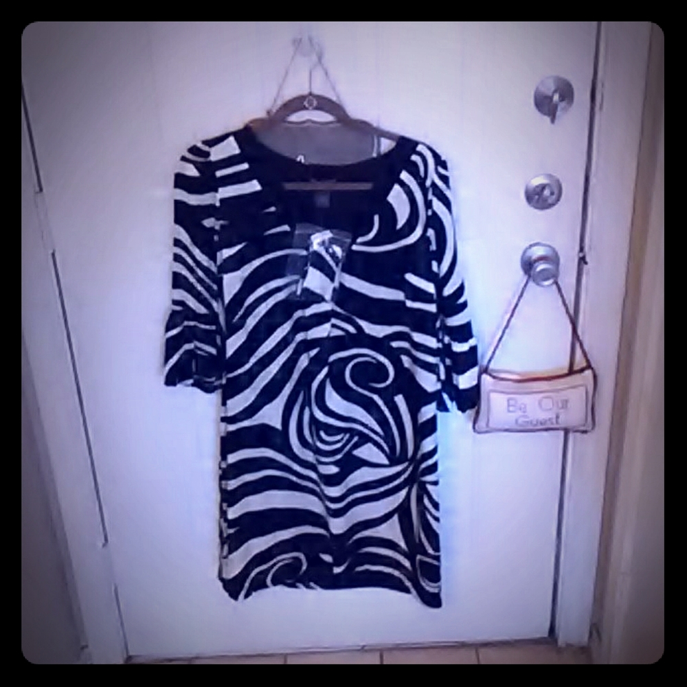 INC silk dress